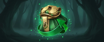 HeroSpin πράσινο φυλαχτό μπόνους