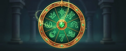 HeroSpin τροχός μπόνους με σύμβολα